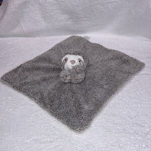Carters plush sloth fleece lovey security blanket soother unisex